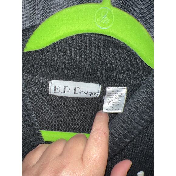 Vintage Ugly Christmas Sweater Xmas Size Large - Picture 2 of 3